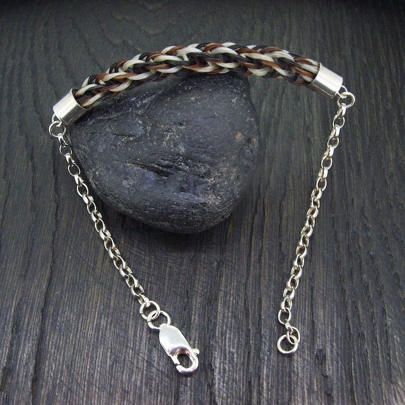 Mens Single Braid Bracelet
