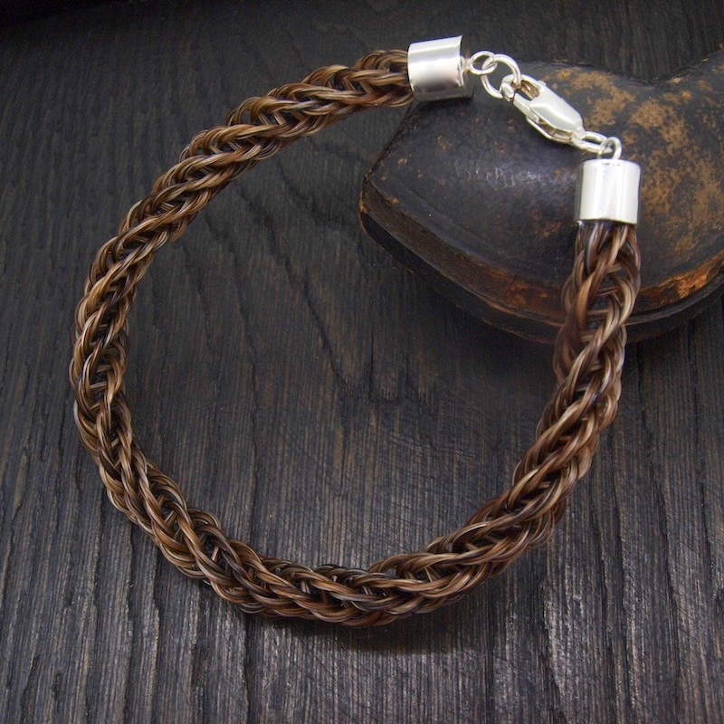 Mens Classic Horsehair Bracelet